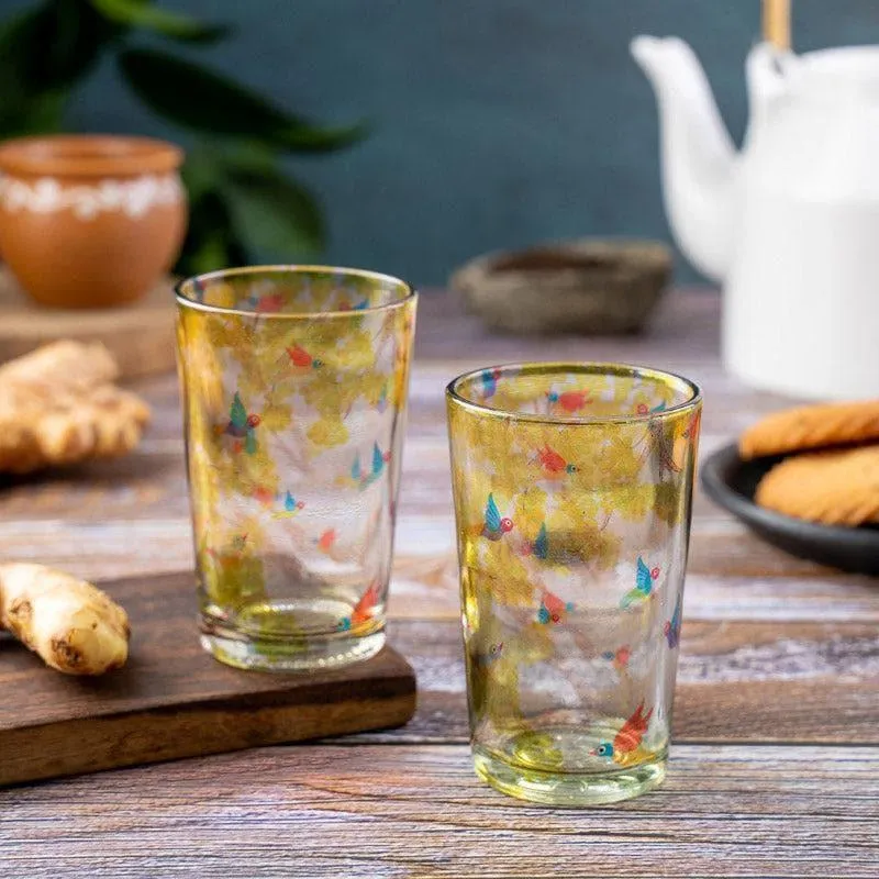 Chidiya Chai Glass - Set Of Two media 3
