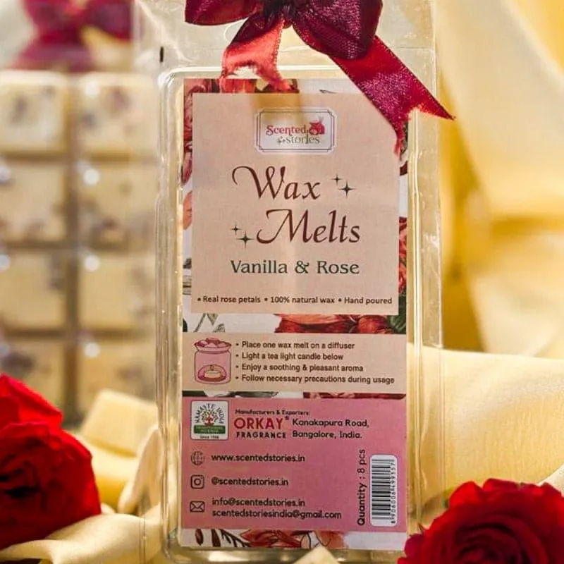 Scentora Wax Melt (Vanilla & Rose) - Set Of Sixteen media 4