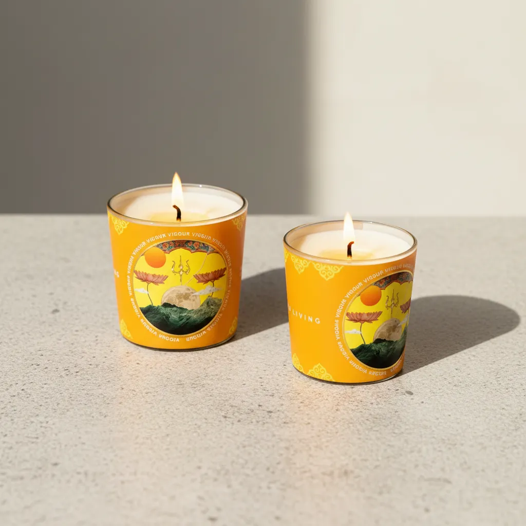 Vigour - Set of 2 Scented Votive Candles media 1