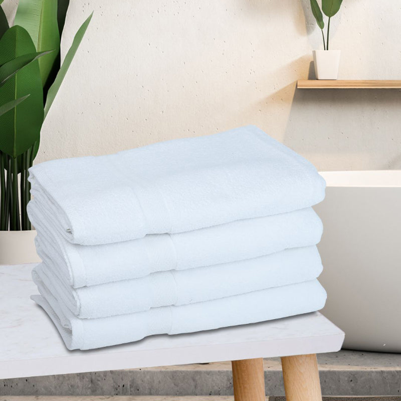 Miorah Bath Towel (White) - Set Of Four media 1