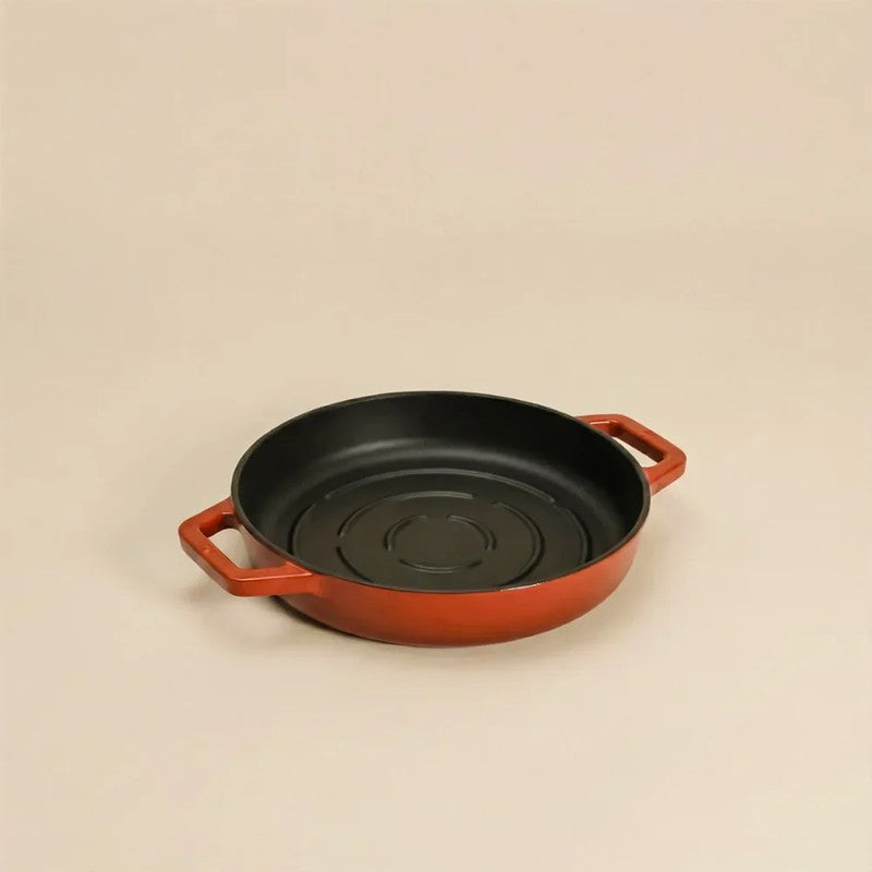 Cumin Co Enamel Cast Iron Bread Oven (Red) - 1000 mL media 6