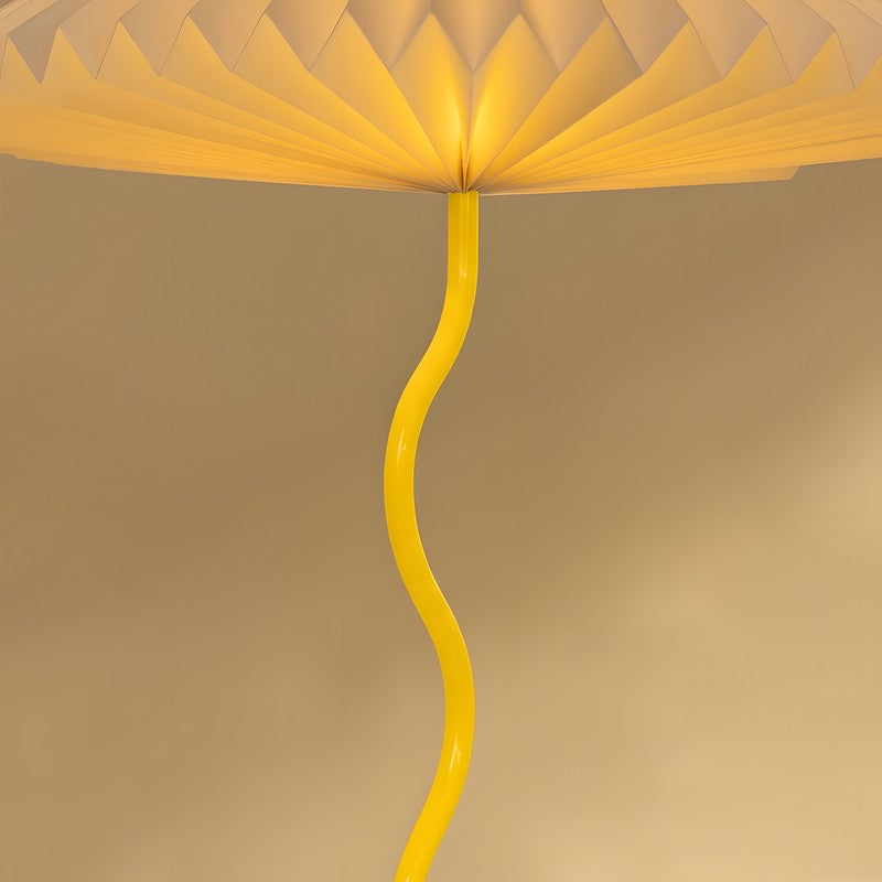 Fig Living Wavy Floor Lamp- Canary Yellow media 6