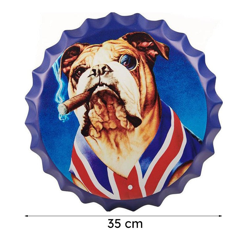 Dawg Bottle Cap Metal Wall Accent media 7