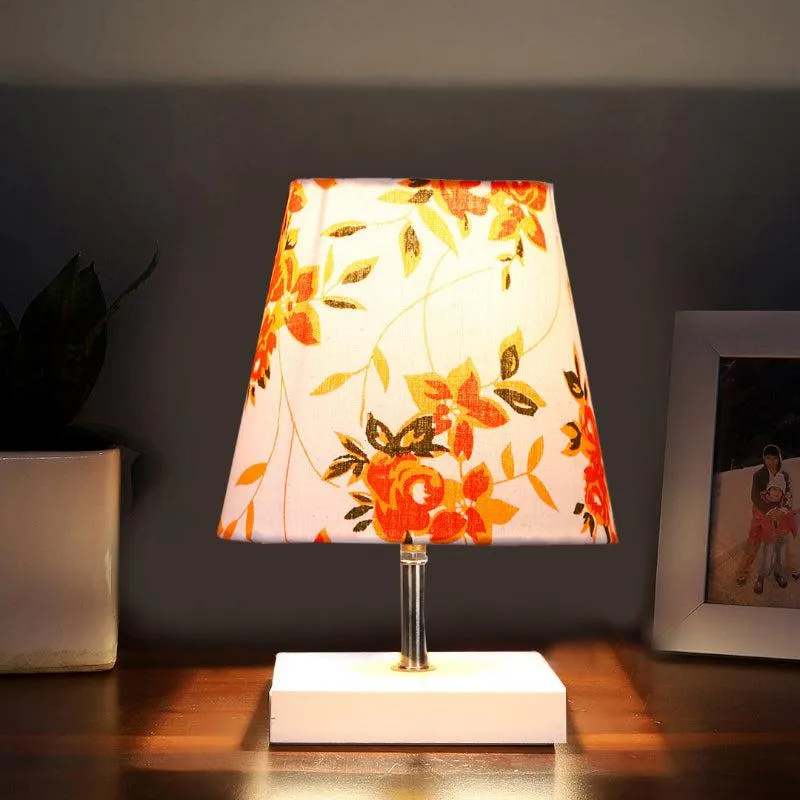 Alsa Ibis Flora Fabric Table Lamp - Multicolor media 1