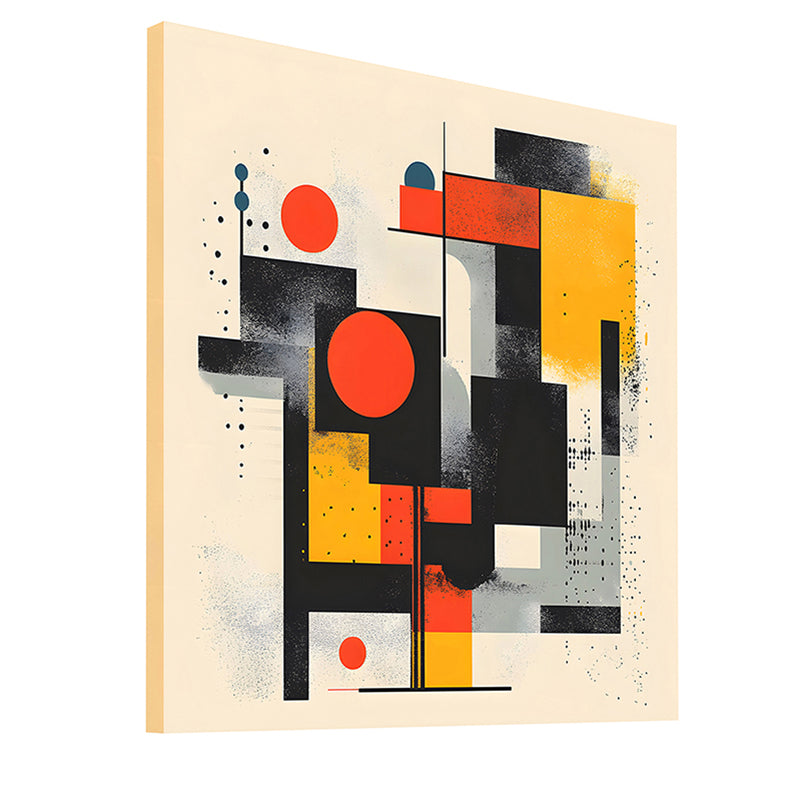 Abstract Geometric Canvas Wall Art media 4