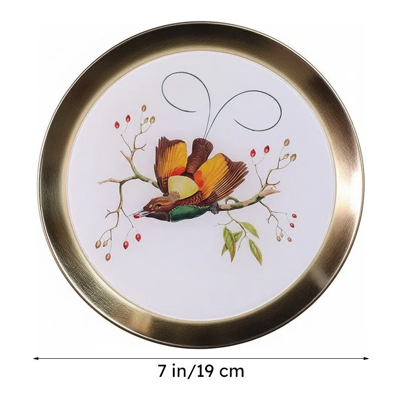 Crimson Petals Enamel Wall Plate media 7
