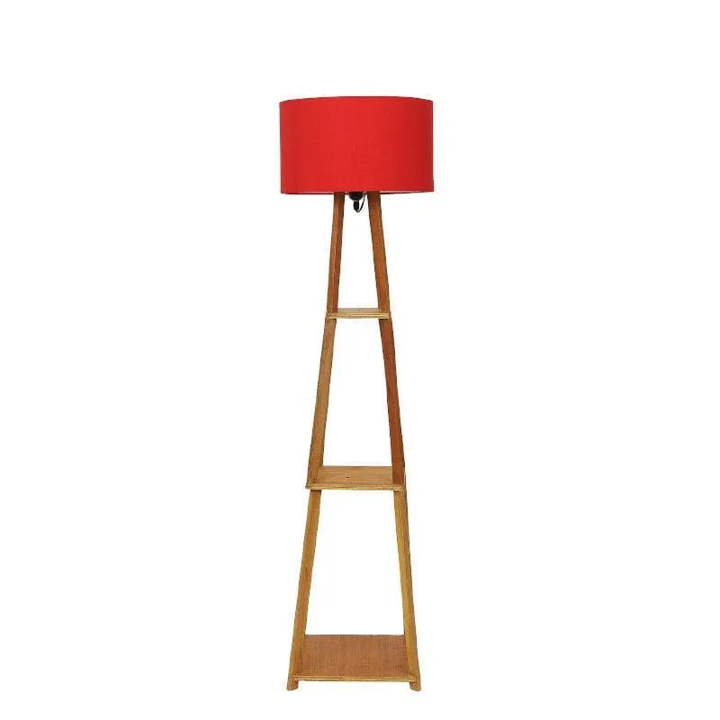Blace Netima Floor Lamp With Shelf - Red media 5