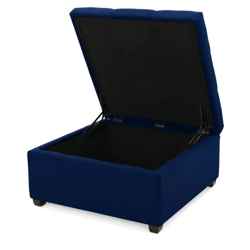 Uvaro Comelo Ottoman - Blue media 5