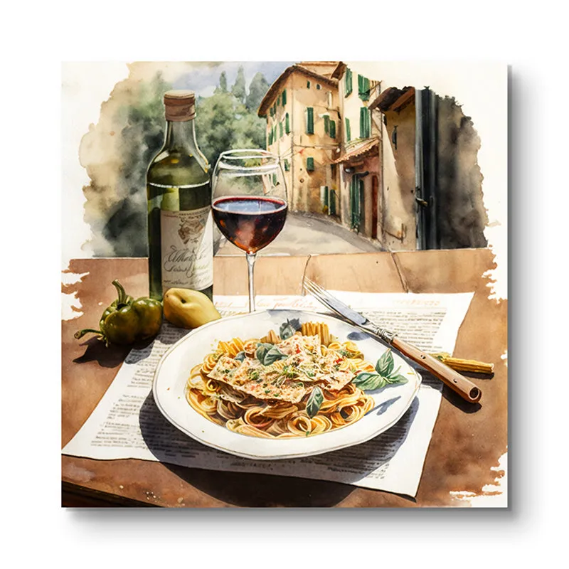 Pasta With A View Wall Art media 3