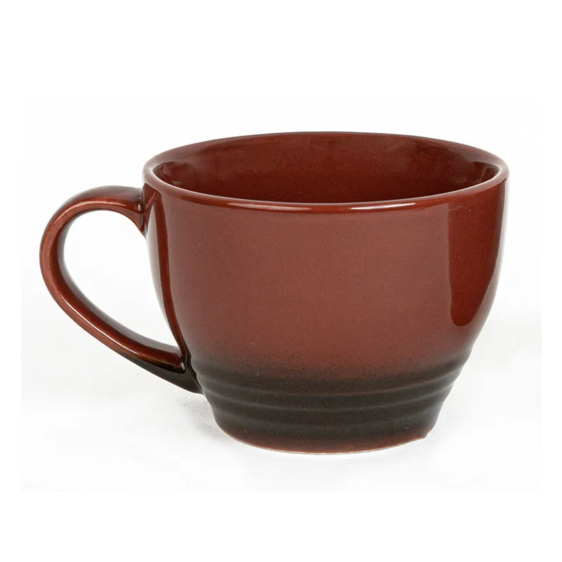 Gradient Brew Ceramic Coffee Mug (Deep Red) - 500 mL media 5