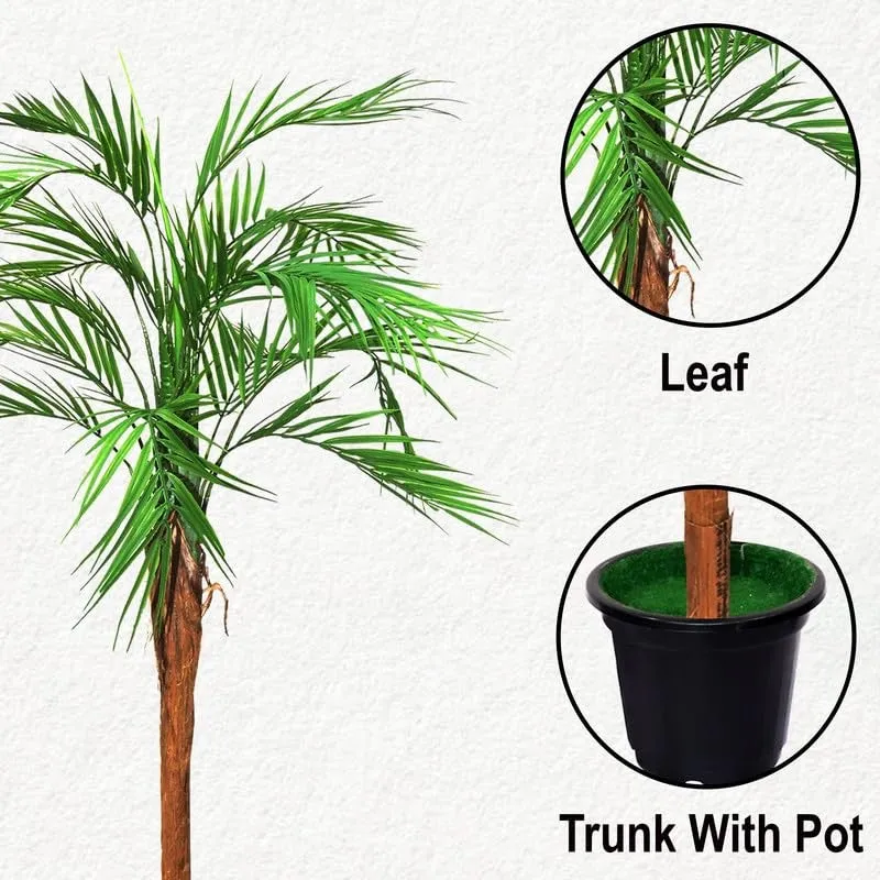 Artiflora Artificial Areca Tree - 4 Feet media 3