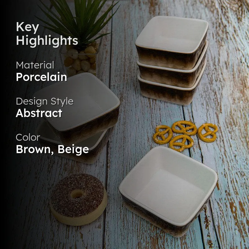 Alora Snack Bowl (160 ML) - Set Of Six media 2