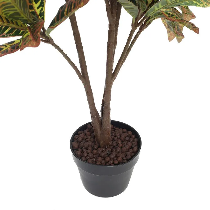 SoftLeaf Artificial Plant With Black Plastic Pot - 3.7 ft media 6