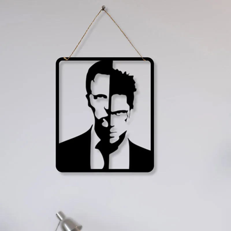 Duality Of Fight Club Iron Wall Accent media 3