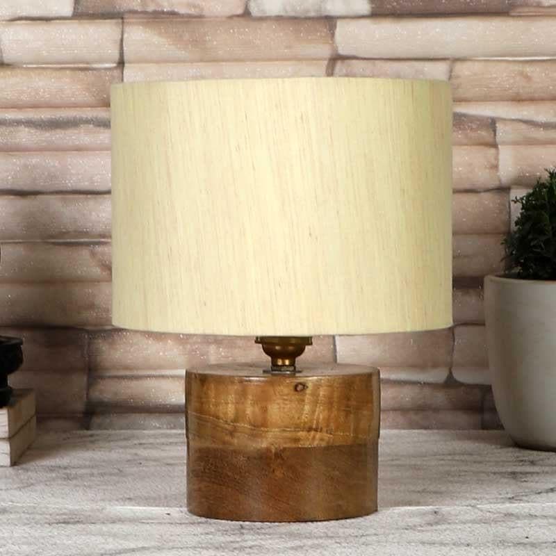 Bibboti Fabric Table Lamp - Beige,Brown media 3