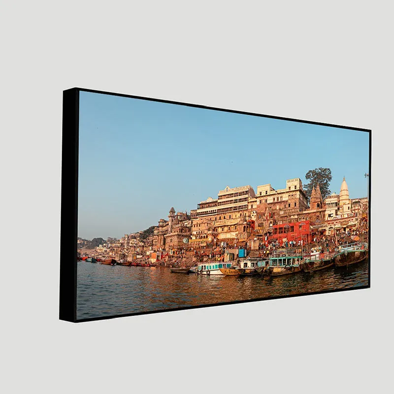 Ghats Of Varanasi Canvas Wall Painting media 5