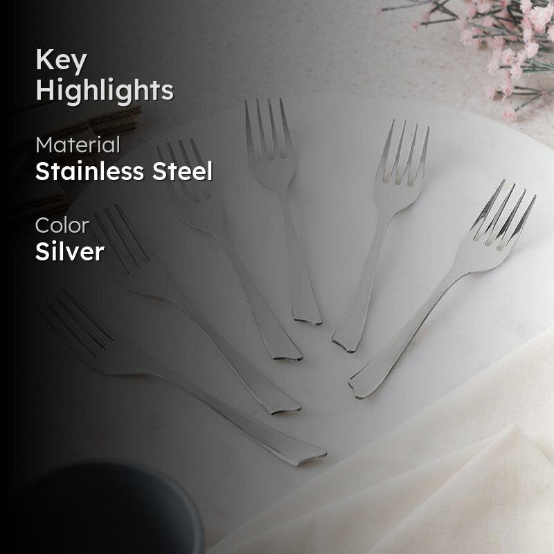 Mivana Snack Fork - Set Of Six media 2