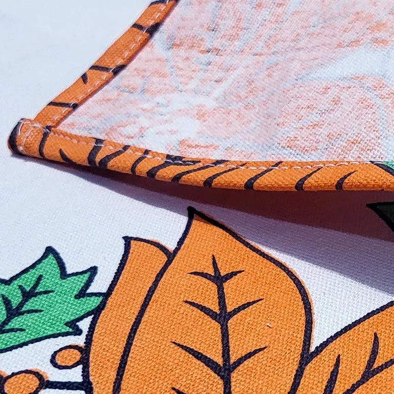 Acora Floral Placemat (Orange) - Set of Two media 4