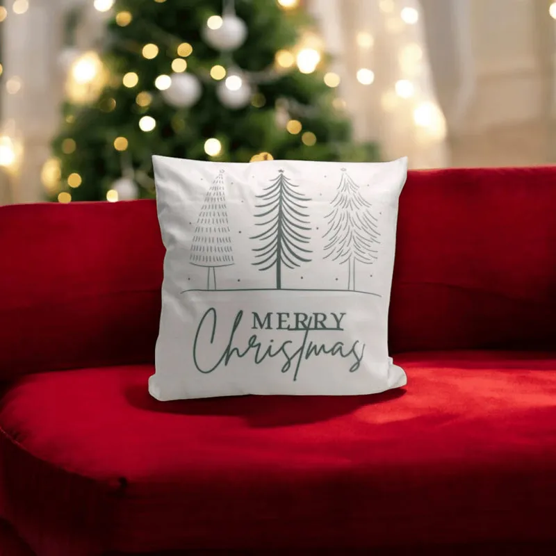 Sleek Noel Velvet Christmas Cushion Cover media 7