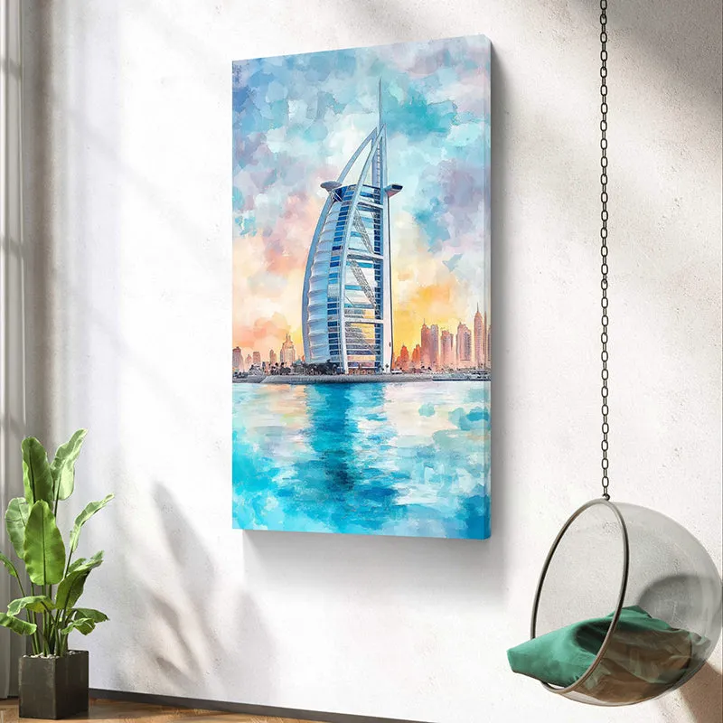 Jumeirah Burj Al Arab Wall Painting media 4