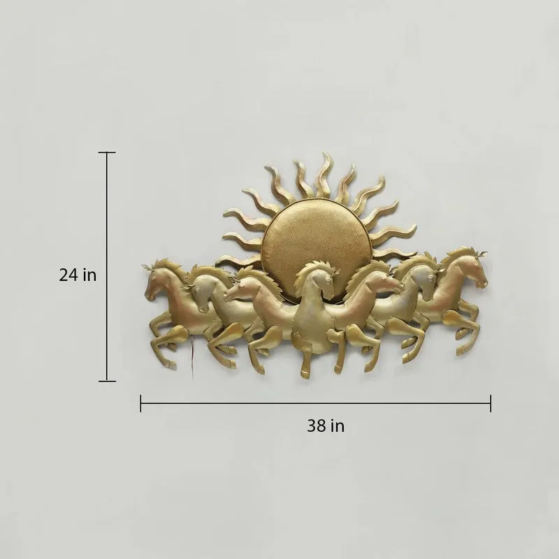 Vastu Horses Iron Wall Accents media 8
