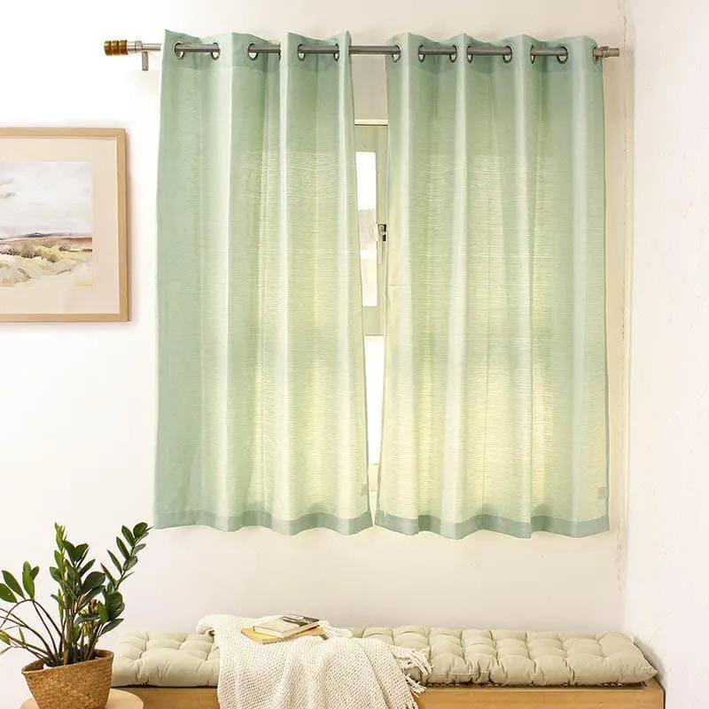 Chambal Curtain - Green media 1