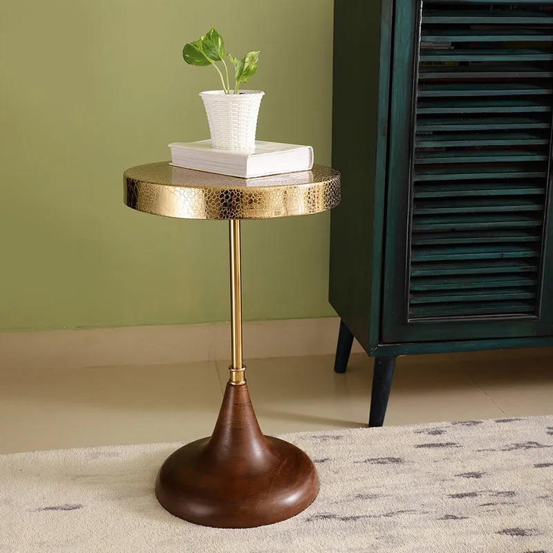 Sinha Side Table - Gold media 1
