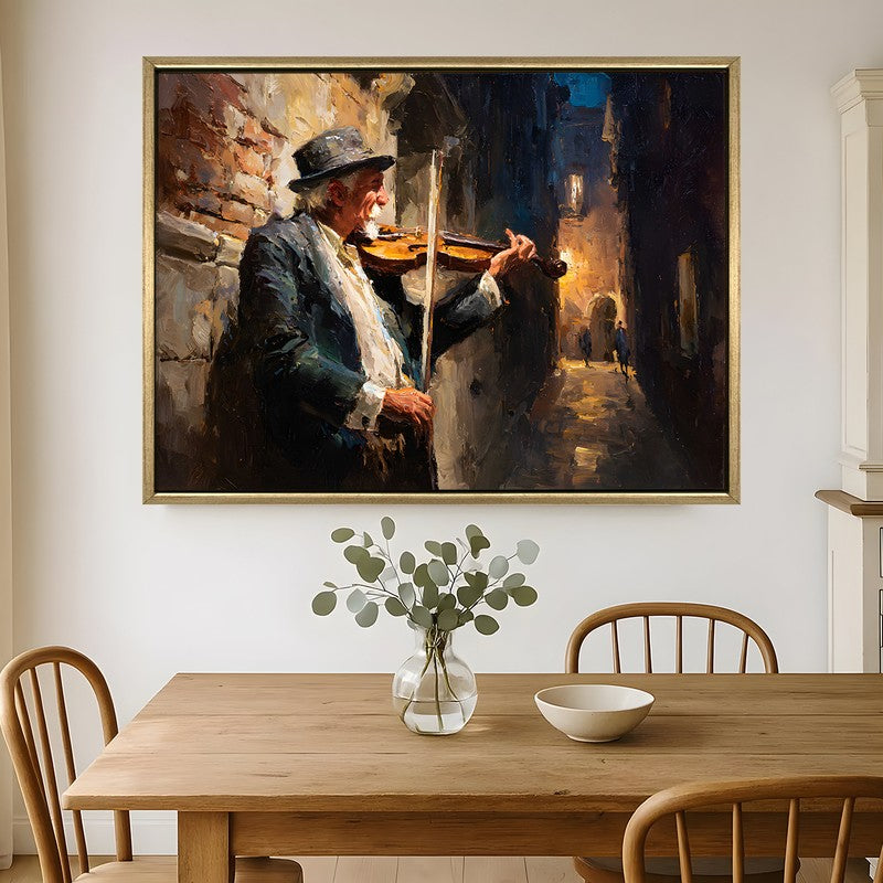 Vibrato Canvas Wall Painting With Frame