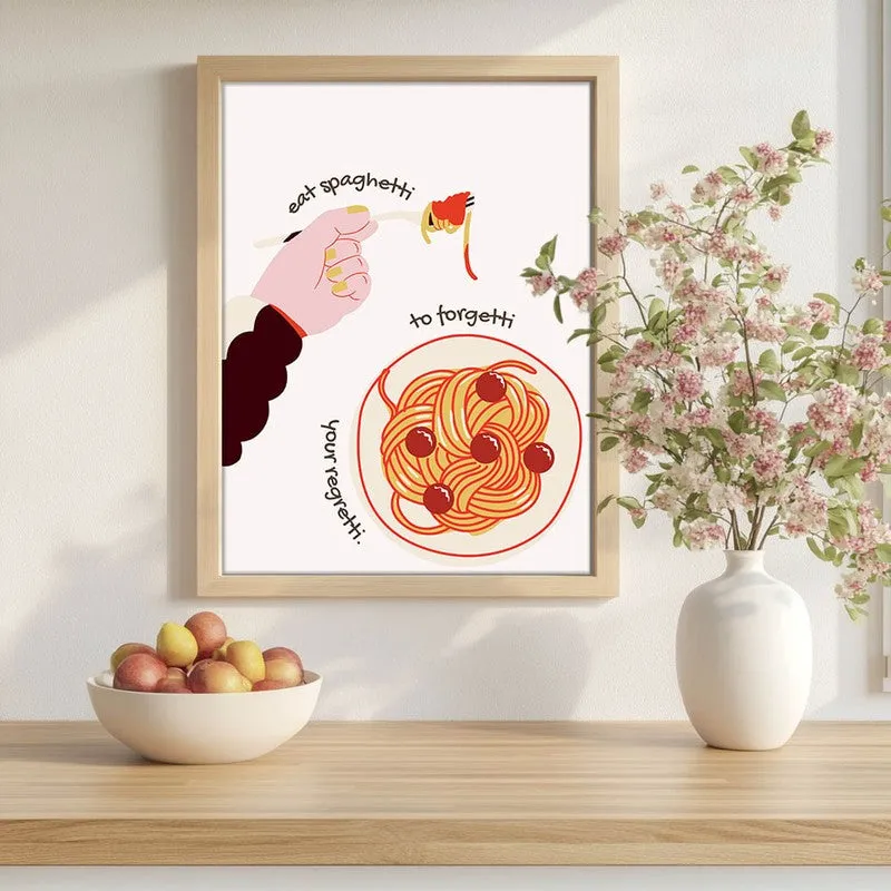 Gourmet Heat Archival Canvas Wall Art - Brown media 1
