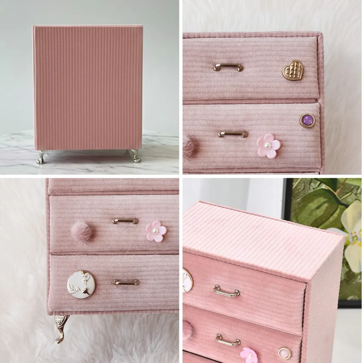 Luxe Caddy Desk Organiser - Pink media 3