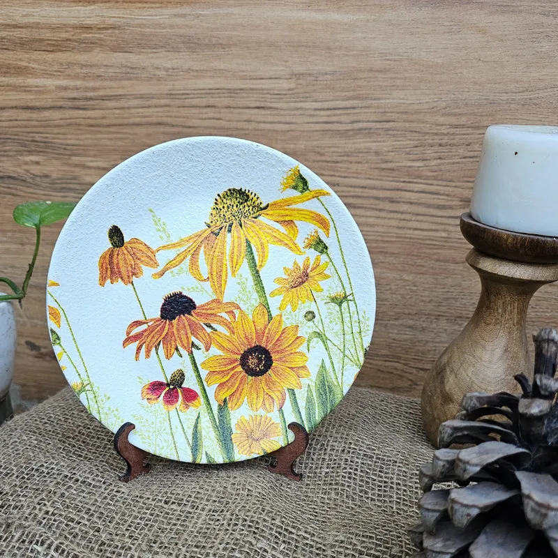 Sunflower Field Decorative Plate media 4