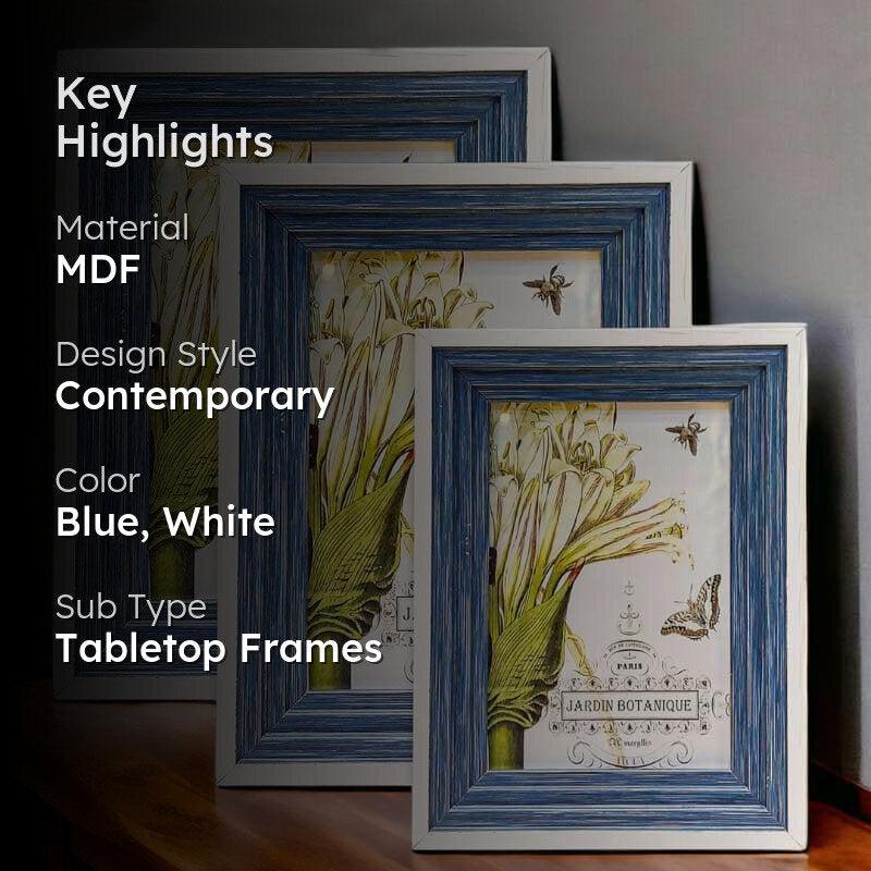 Log Love Table Photo Frame - Set Of Three media 2
