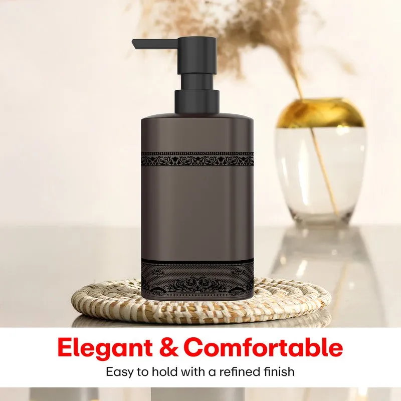 Rioware Drape Form Ceramic Soap Dispenser (300 mL) - Black media 5