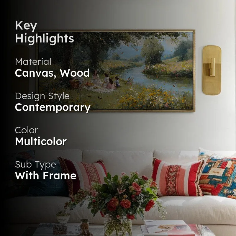 Dayrest Canvas Wall Painting With Frame media 2