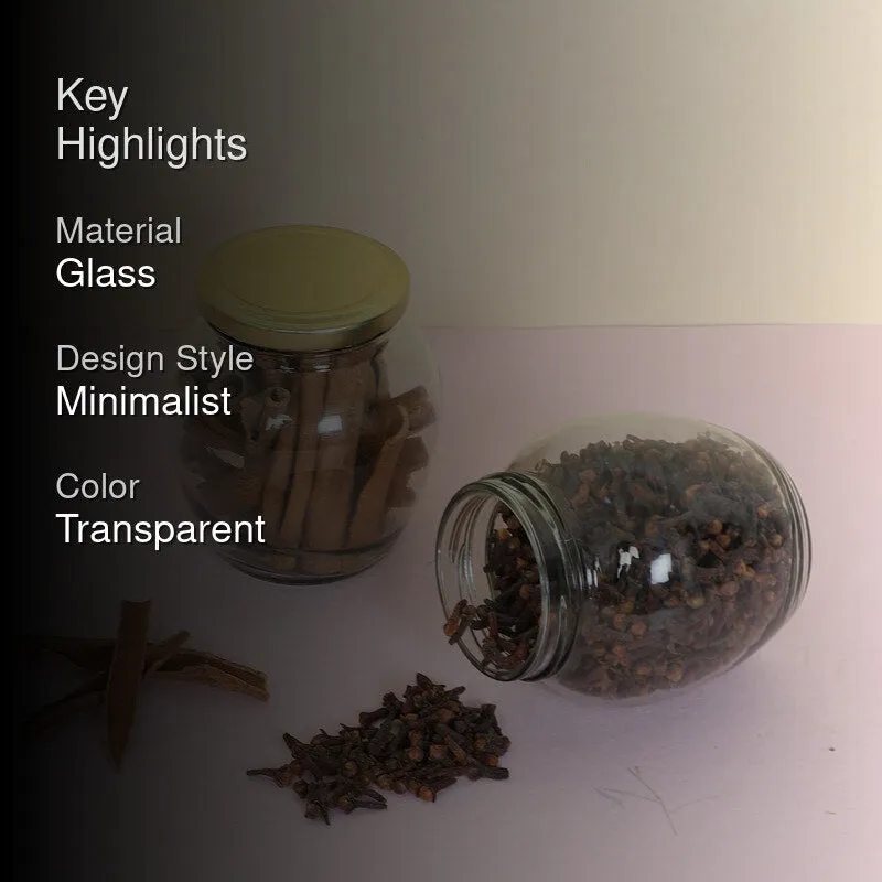 Winston Airtight Storage Jar (350 mL Each) - Set Of Two media 2