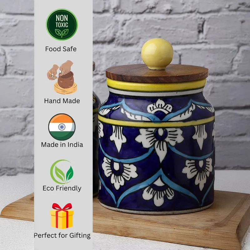 Classic Designer Jar for Everyday Use (550 mL Each) - Set Of Two media 7