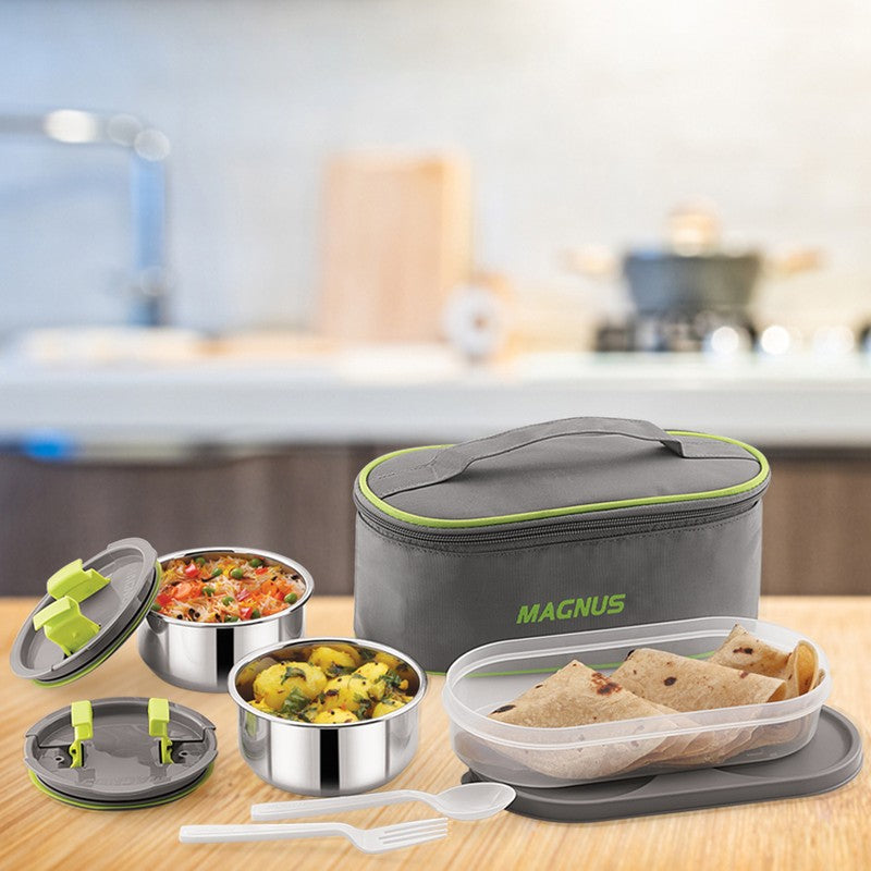 Veylo Swift Lunch Box with Lunch Bag - Four Piece Set media 4