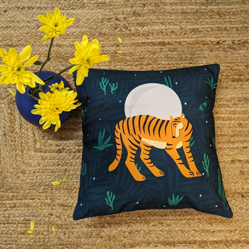 Night Sky Tiger Print Cushion Covers