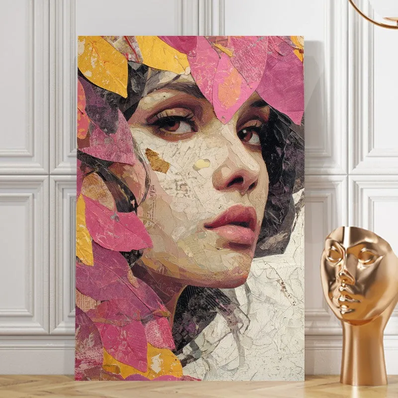 Abstract Muse Portrait Canvas Wall Art media 7