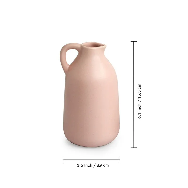 Seren Ceramic Vase - Pink media 6