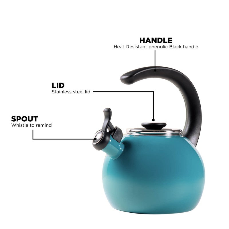 Circulon Stainless Steel Tea Pot (Blue) - 1900 ML media 4