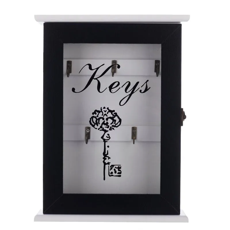Keys Key Holder Wooden Wall Accent media 5