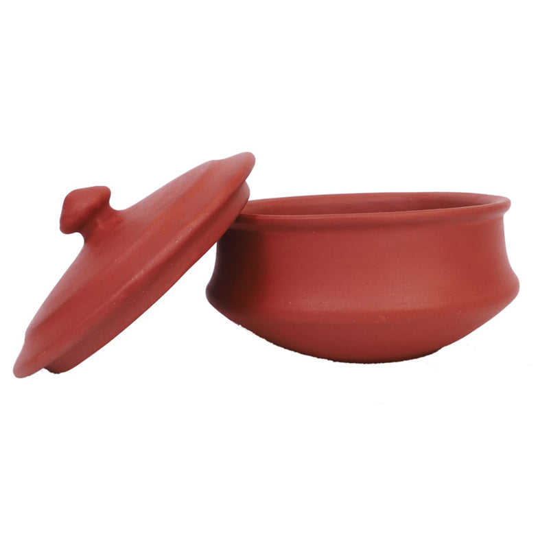 Mitti Terracotta Serving Handi With Lid - 900 mL media 5