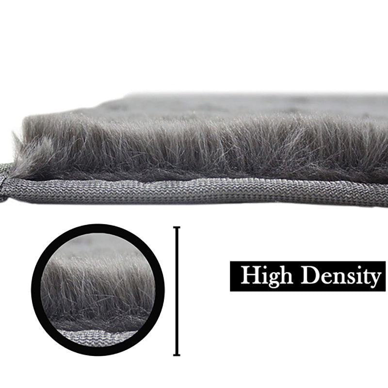 Ruffle Luxe Runner Rug - Grey media 6