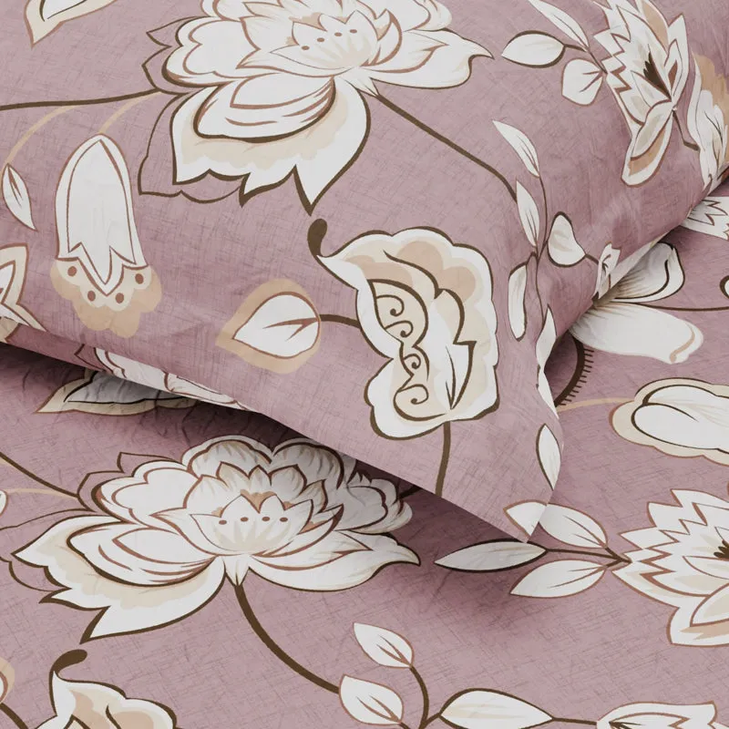 Rosewood Charm Microfiber Bedsheet - 140 GSM media 6