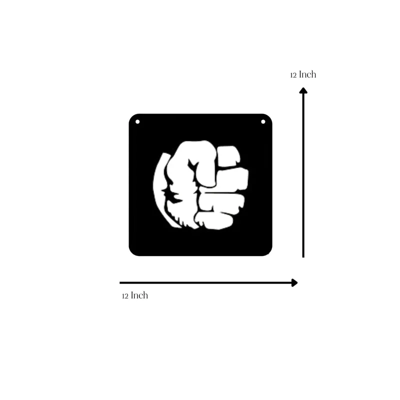 Hulk Smash Iron Wall Accent media 5
