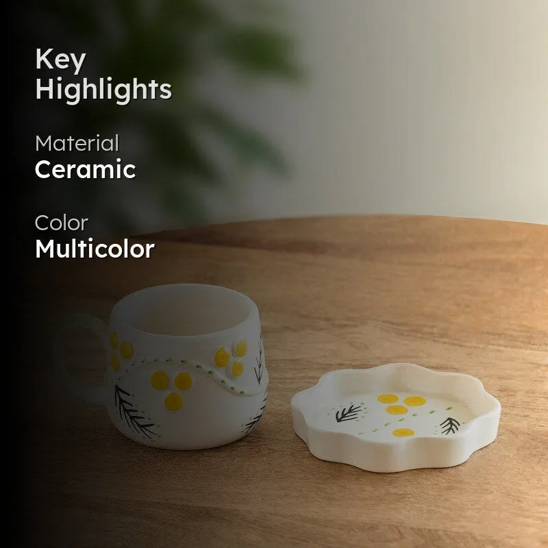 Spring Bloosom Cup & Saucer - 310 ML media 2