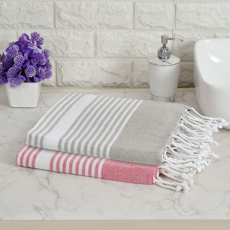 Pink,Beige