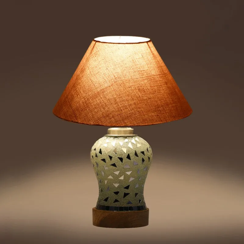 Zenelle Wooden Table Lamp - Multicolor media 7