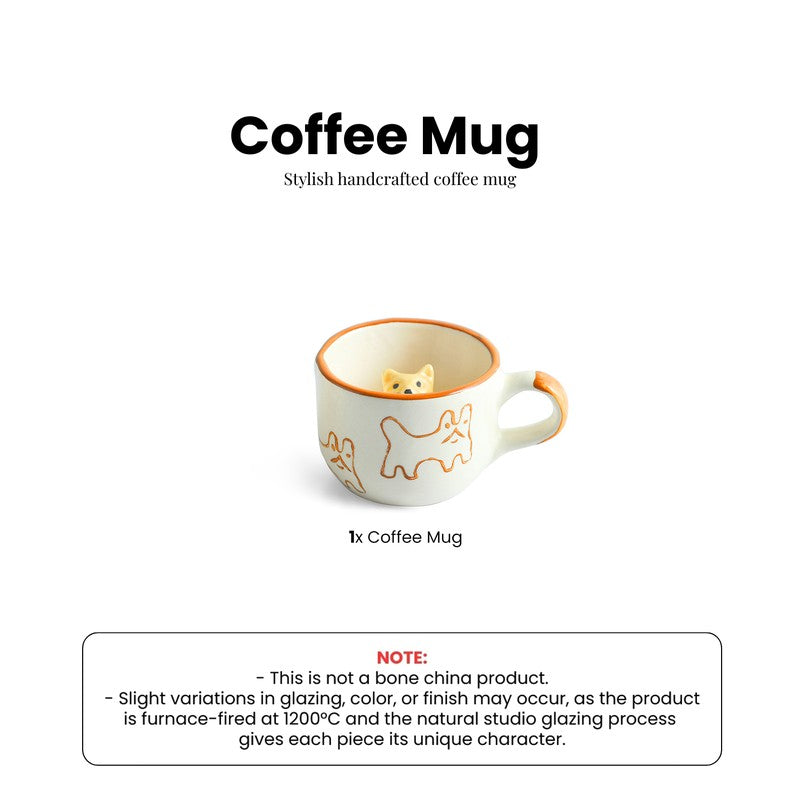 Cute Ceramic Tea Cup (240 mL) media 6